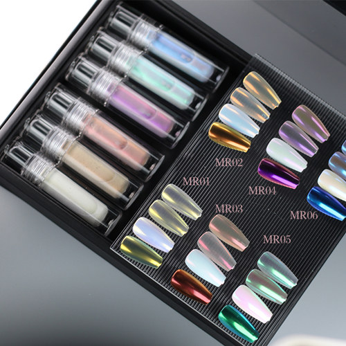 High Gloss Morandi Tekuté magické zrcadlo Nail Powder