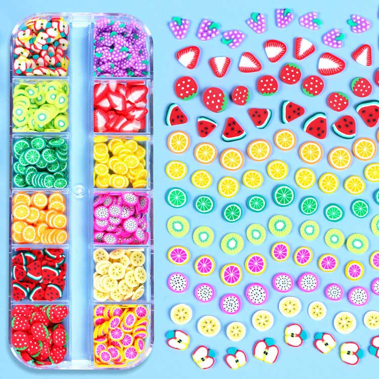 Nail Art Ovocné řezy