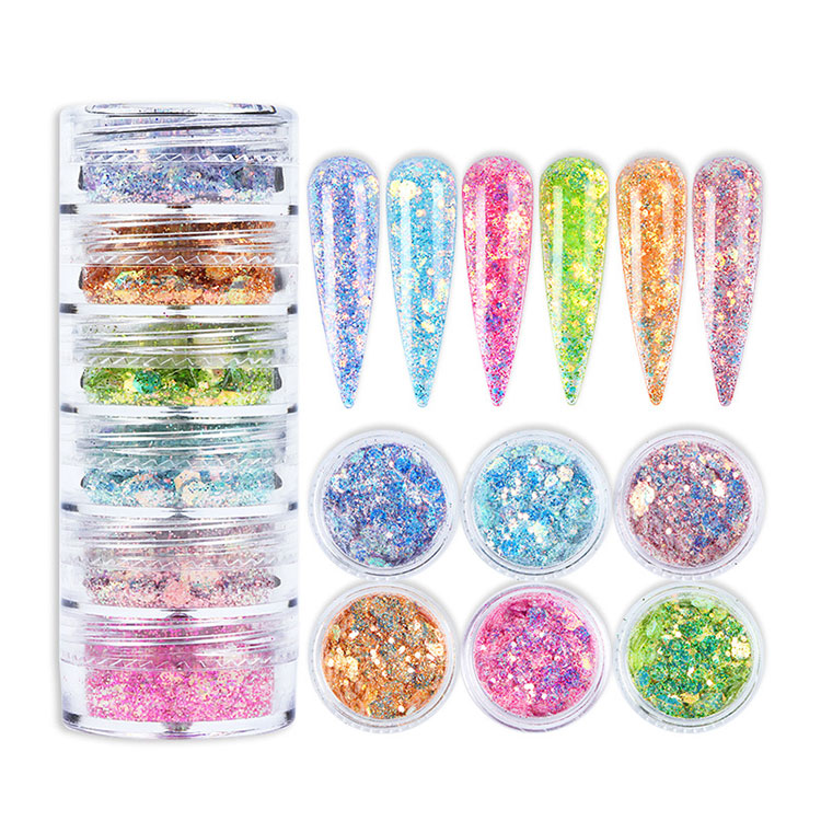 Glitter Pudr na nehty